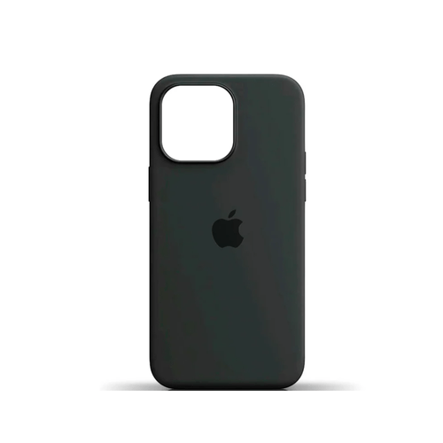 CASE DE SILICONA PARA IPHONE 13 COLOR GRIS