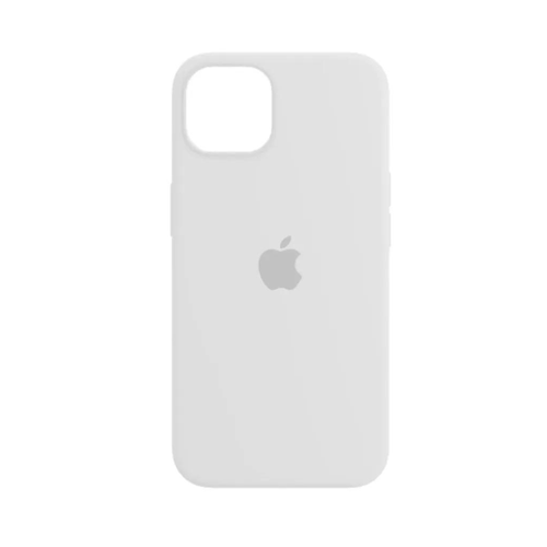 CASE DE SILICONA PARA IPHONE 13 COLOR BLANCO