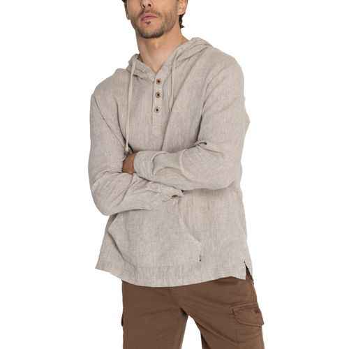 POLO ROCKFORD LINEN CAFÉ PARA HOMBRE