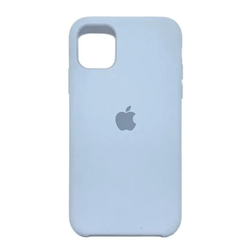 CASE DE SILICONA PARA IPHONE 13 PRO COLOR CELESTE