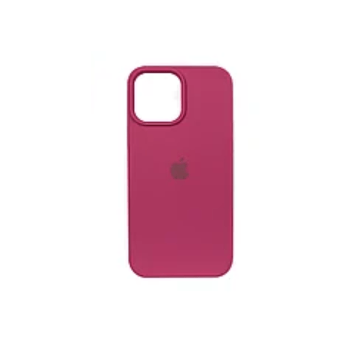 CASE DE SILICONA PARA IPHONE 14 PRO MAX COLOR VINO CLARO