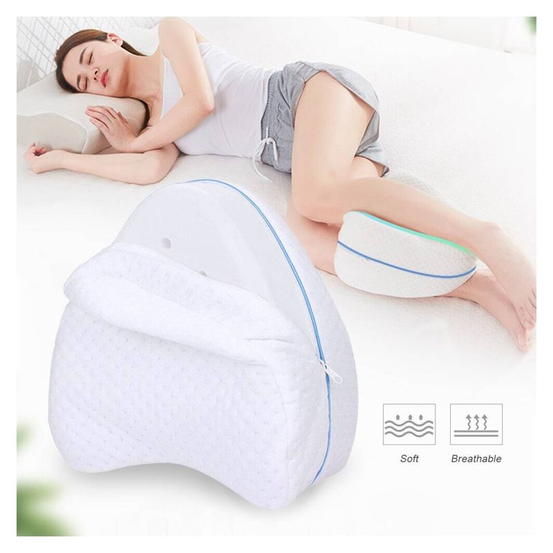 Almohada-Ergonomica-Viscoelastica-Para-Las-Piernas-Y-Rodillas