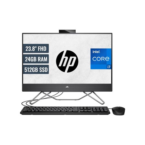 All In One HP Pro 240 G9 Intel Core i7-1255U 24GB RAM 512GB SSD 23.8 FHD FreeDos