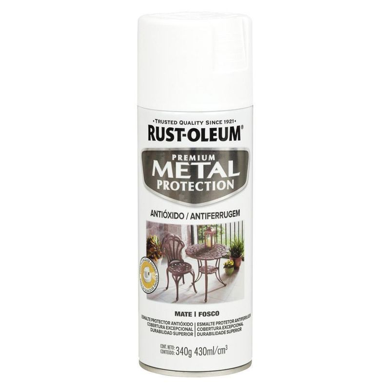 Aerosol-Anticorrosivo-Rust-Oleum-Metal-Protection-Mate-Blanco-340-gr