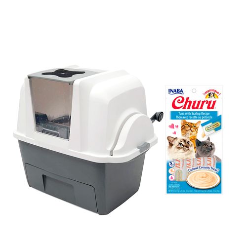 Bandeja Automatica Sanitaria Smartsift + Snack Gatos Churu