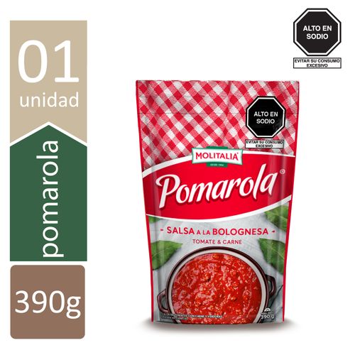 POMAROLA SALSA A LA BOLOGNESA  370 GR