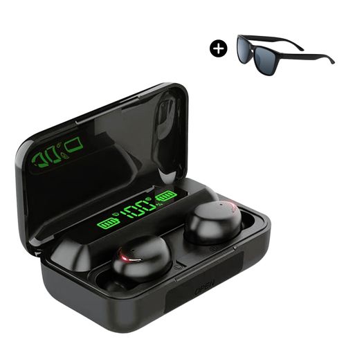 Audifonos Bluetooth Inalambrica F9 Tactil Hands Free + Lentes clasicos de sol de Regalo