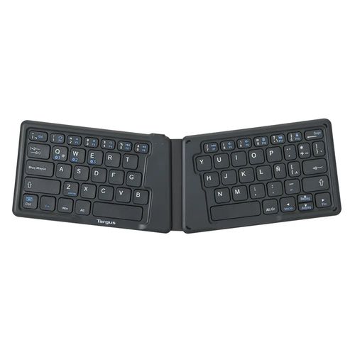 TECLADO TARGUS AKF003 MULTI-DISPOSITIVO ANTIMICROBIAL PLEGABLE BLUETOOTH SP NEGRO