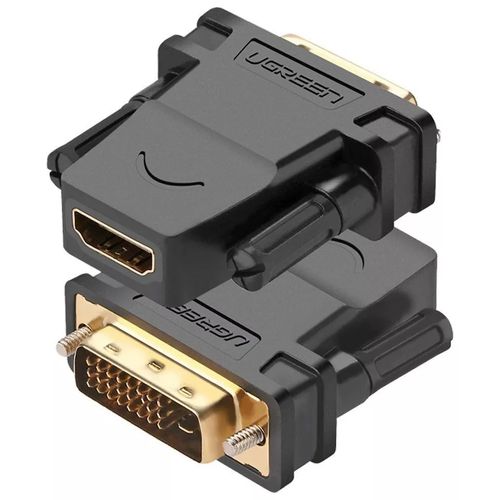 Adaptador Convertidor DVI Macho 24 + 1 a HDMI Hembra UGREEN