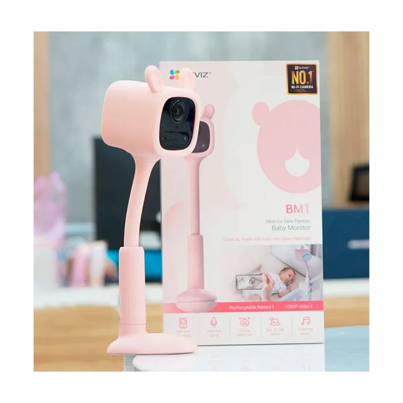 Camara-de-Bebe-Babycam-Ezviz-BM1-Full-Hd-con-Bateria-2000mAh