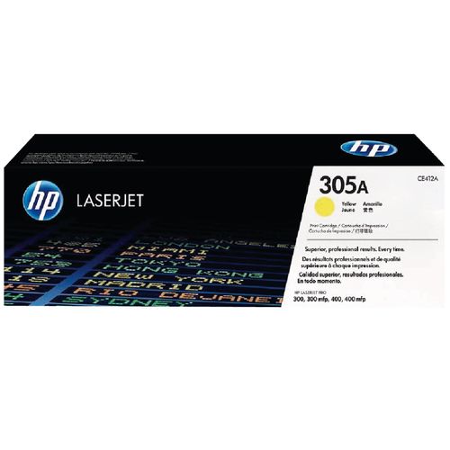 CARTUCHO TONER HP 305A CE412A AMARILLO ORIGINAL