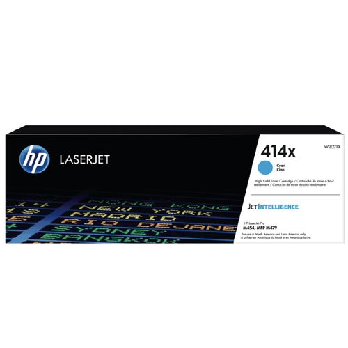 TONER HP 414X W2021X CYAN ORIGINAL