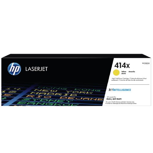 TONER HP 414X W2022X AMARILLO ORIGINAL