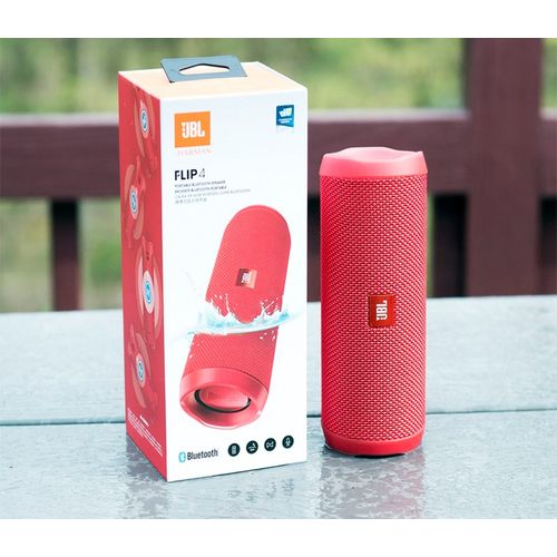 Parlante Inalámbrico JBL Flip 4 BT Rojo USADO