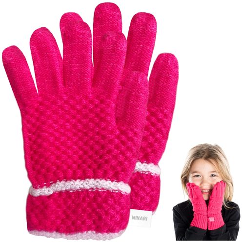 Guantes de Invierno para Niños Fucsia GI350