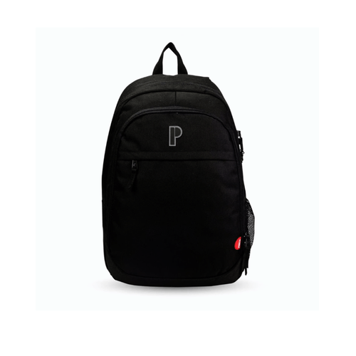 Mochila Porta Laptop Juvenil Medallo Negro Acolchado Unisex