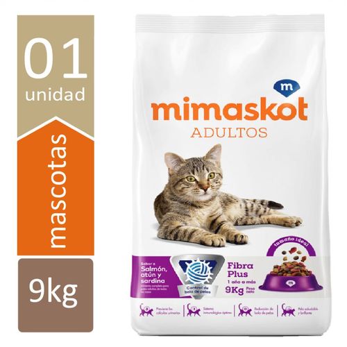 MIMASKOT GATO SALMON 9 KG