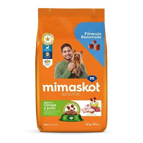 MIMASKOT ADULTO RAZAS PEQUEÑAS 22KG