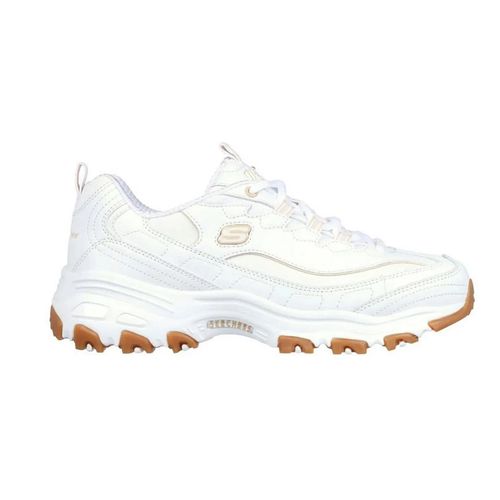 Zapatillas Para Mujer Urbanas Skechers D´Lites 149807WHT Blanco