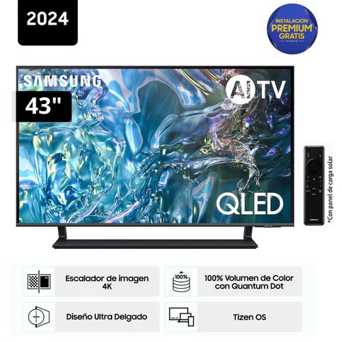 Televisor Samsung QLED Tizen OS Smart Tv 43" 4K QN43Q65DAGXPE - Nuevo 2024