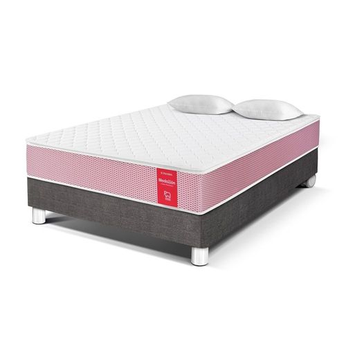 Cama Medallón Ergo 2 plazas Acero
