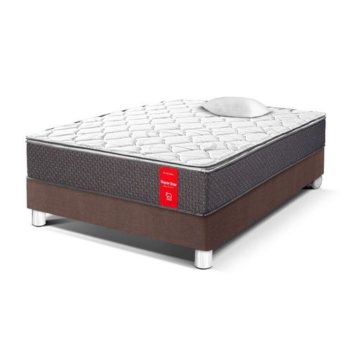 Cama Super Star 1.5 plazas Chocolate