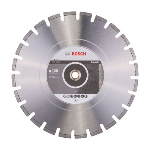 Disco diamantado Bosch Standard for Asphalt 400x20/25,4x3,6x10mm