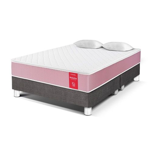 Cama Medallón Ergo Queen Acero