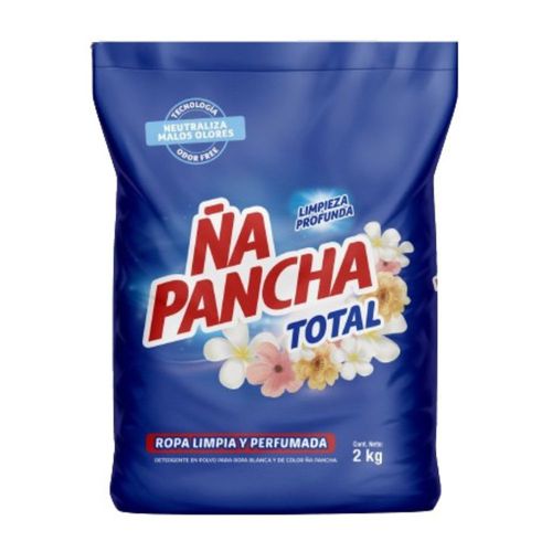 Detergente en Polvo Ña Pancha Floral 2kg