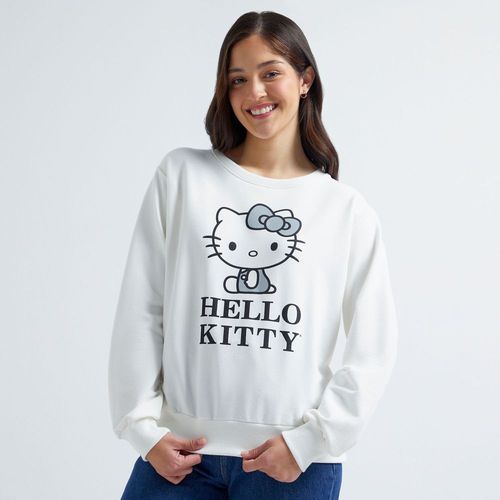 Polera Hypnotic Mujer Hello Kitty ECRU