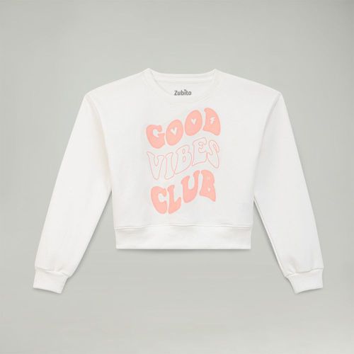 Polera Para Teen Niña Zubito Rn Print ECRU
