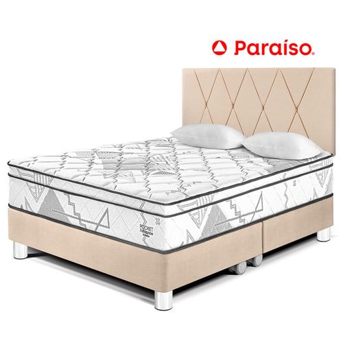 Dormitorio Pocket Advance Queen Champagne