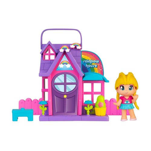 Pinypon Pequeña Casita + Muñeca Y Accesorios