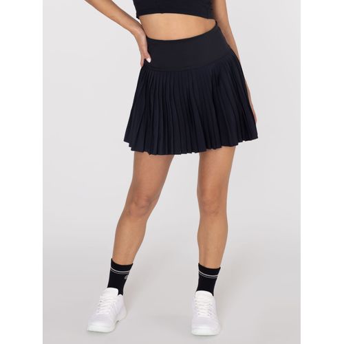 FALDA PARA MUJER COURT PLEATED SKIRT NEGRO BSOUL