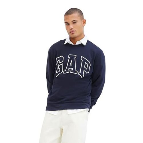 Polera para Hombre Gap Logo Print - Azul-Talla S