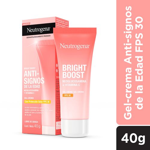 Gel Crema Anti Signos de la Edad Neutrogena Vitamina C 40g