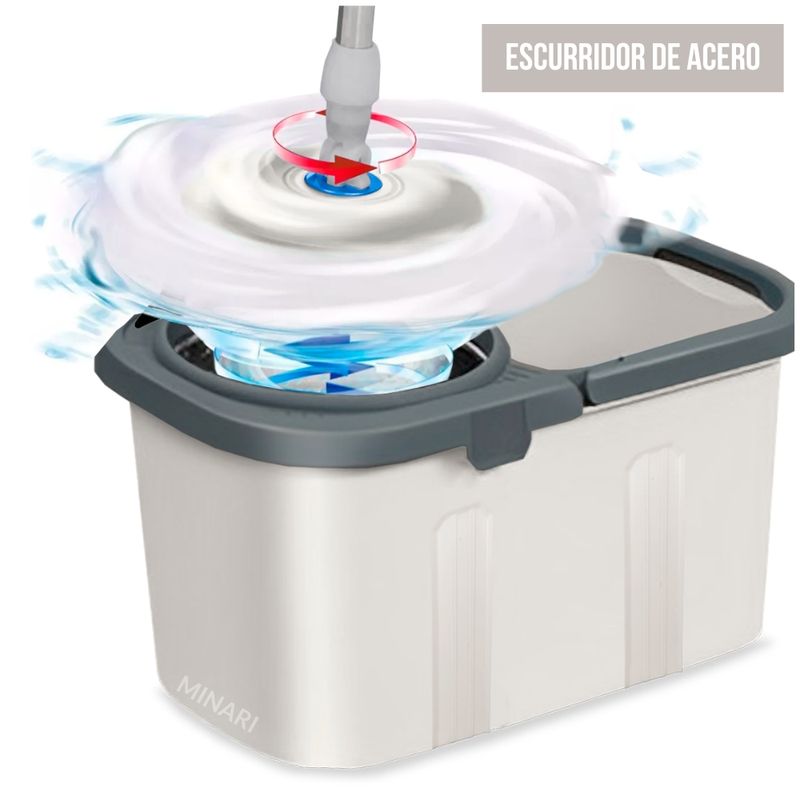 Trapeador-Premium-con-Balde-Escurridor-Giratorio-2-Mopas-PL-T02V