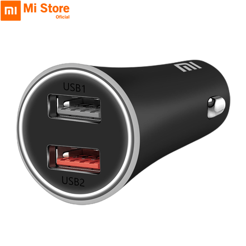 Cargador De Auto Xiaomi Mi 37W Dual-Port