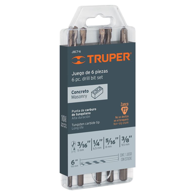 Juego-de-6-brocas-para-concreto-Truper-