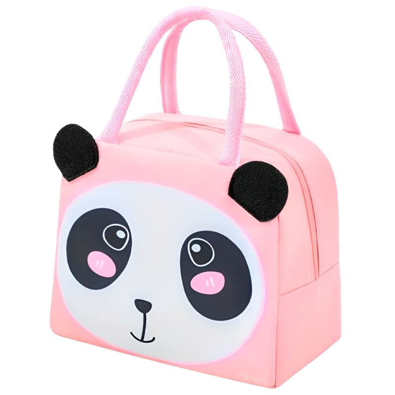 Lonchera-Termica-Fiambrera-Portatil-para-Niños-Panda-Rosa-52L