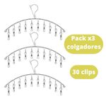 Set-de-3-Colgadores-de-Ropa-30-Clips-Ganchos--Trapeador-360°-MD-MG