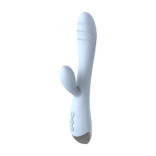 Consolador Vibrador Exitager Bunny 10 vibraciones Celeste