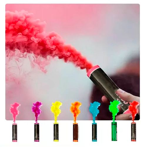 Tubo de Humo de Color para Fiestas y Eventos