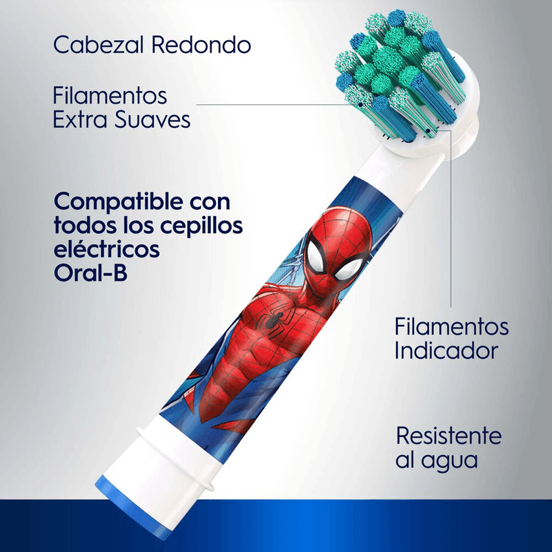 Cabezales-De-Repuesto-Oral-B-Spiderman-Cepillo-Electrico-2un