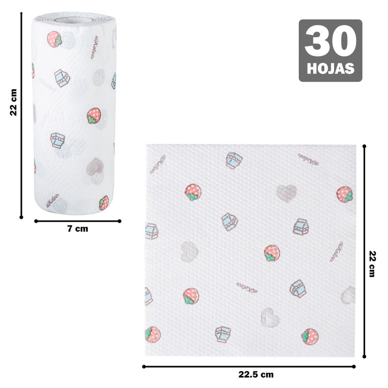 Papel-Toalla-Paño-de-Limpieza-en-Rollo-Absorbente-Reutilizable