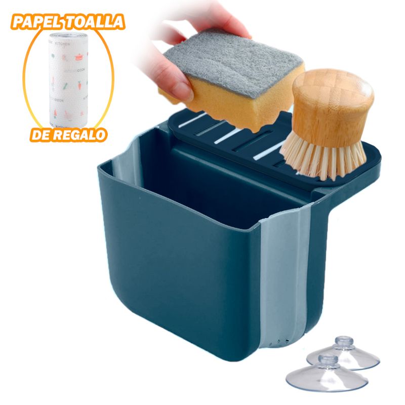 Escurridor-Plegable-Porta-Esponjas-VD-Y-Papel-Toalla-Reutilizable