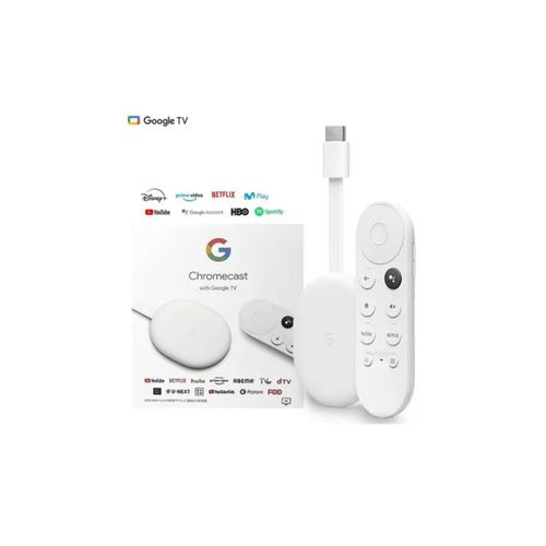 Convertidor a Smart TV Google Chromecast 4ta generación 4K UHD 2160P incluye control remoto