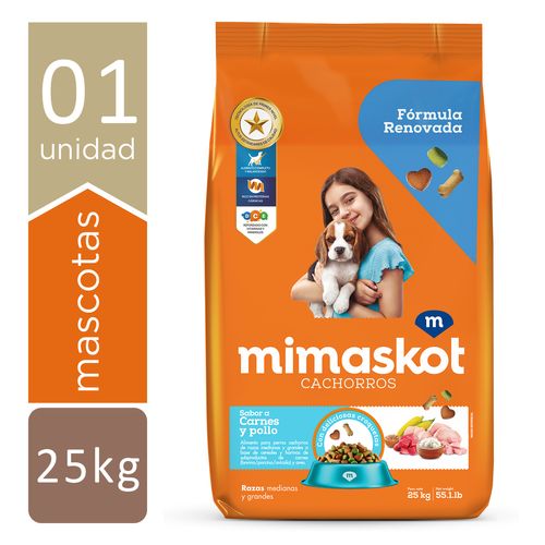 MIMASKOT CACHORROS RZ MED/GRAN 25 KG