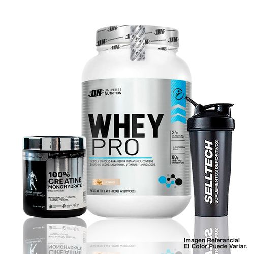 Whey Pro 1.1Kg Cookies And Cream+Creatina Levrone 300gr