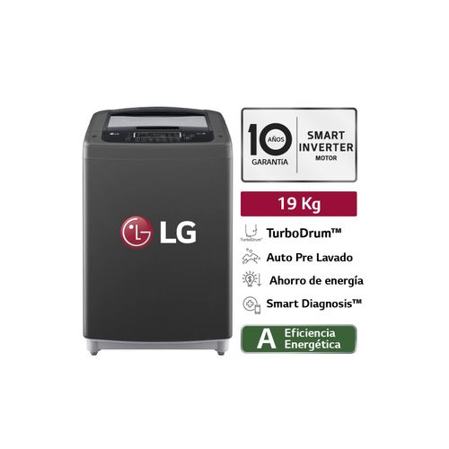 Lavadora LG WT19BPB 19Kg Smart Motion Carga Superior